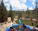 Une belle gamelle en trampoline