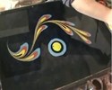 De la peinture sur l'eau !