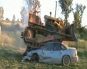 Deux femmes sur un tracteur