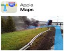 Accident Apple Maps