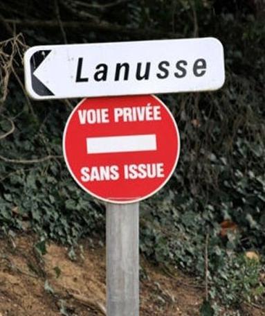 Pancarte Lanusse - Humourr.com