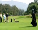 Dark Vador mauvais joueur au golf