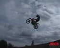 Grosse chute à moto