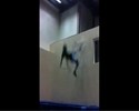 Un pro du trampoline