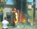 Explosion d'un 4x4 