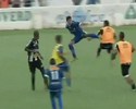Une baston pendant un match de foot
