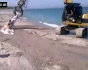 Jeu de plage débile