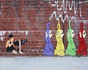 Graffiti de Teletubbies