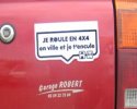 Je roule en 4x4 et je t'en...