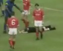 Compilation de gags lors de match de foot