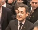 Sarkozy insulte un visiteur: 