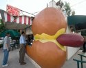 Une boutique de Hot Dog